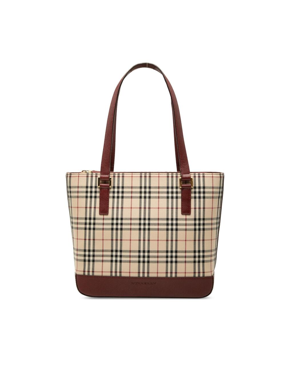 Burberry House Check Canvas Tote Pre- #359517B48B
